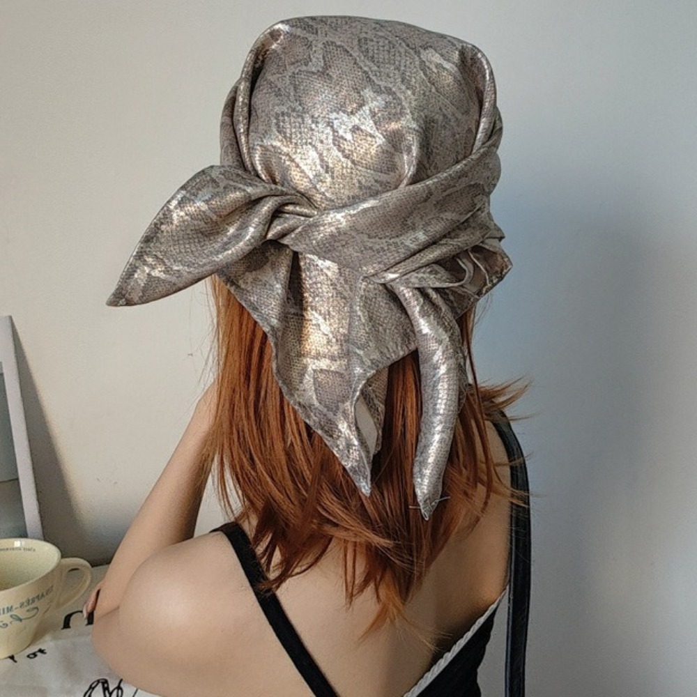 Headwear Y2K Snake Print Hair  - Street Fashion Types recension och pris