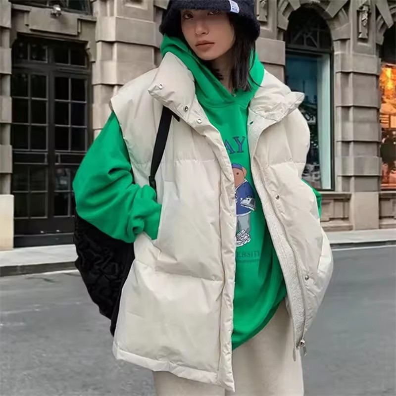 2025 New Korean Winter Vest Ja - Puffer Vest Padded recension och pris