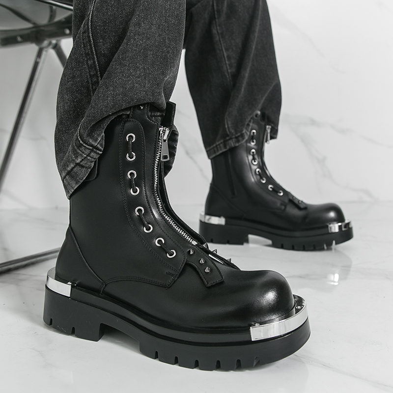 Men's thick soled boots Design - Street Fashion Walk recension och pris