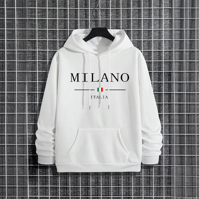 Italy Milan Fashion Men's Hood - Street Fashion Milan recension och pris