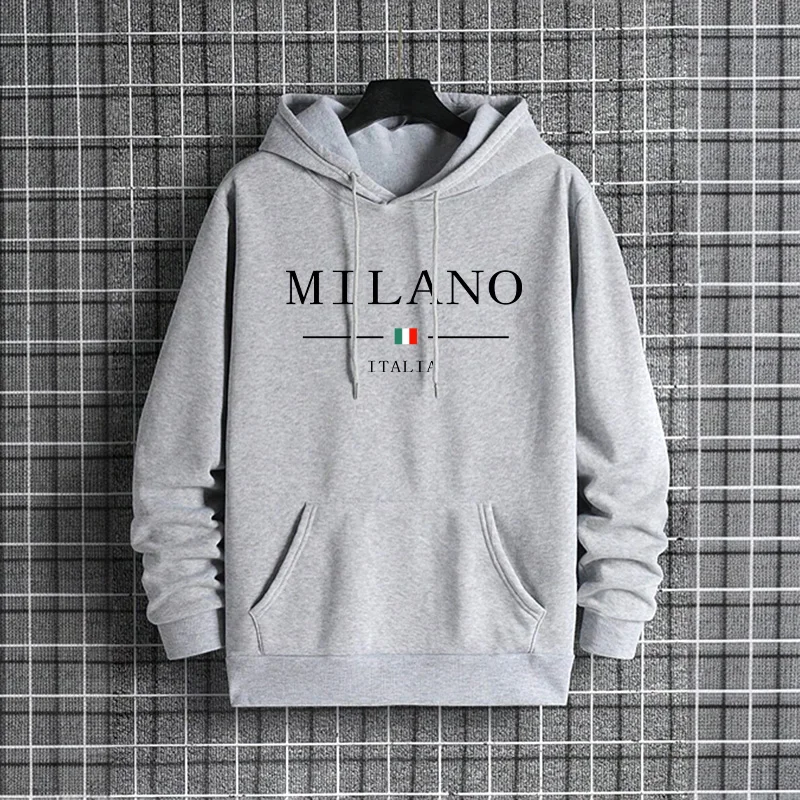 Italy Milan Fashion Men's Hood - Street Fashion Milan recension och pris