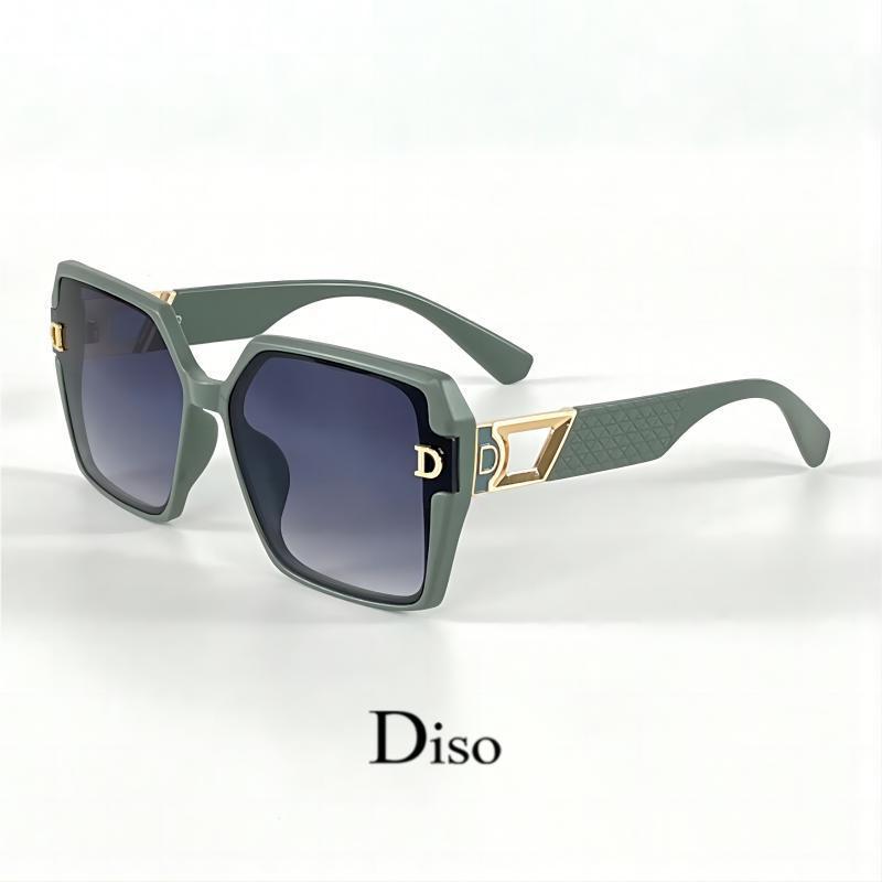 Letter D Decor Oversized Sungl - Street Fashion Glasses recension och pris