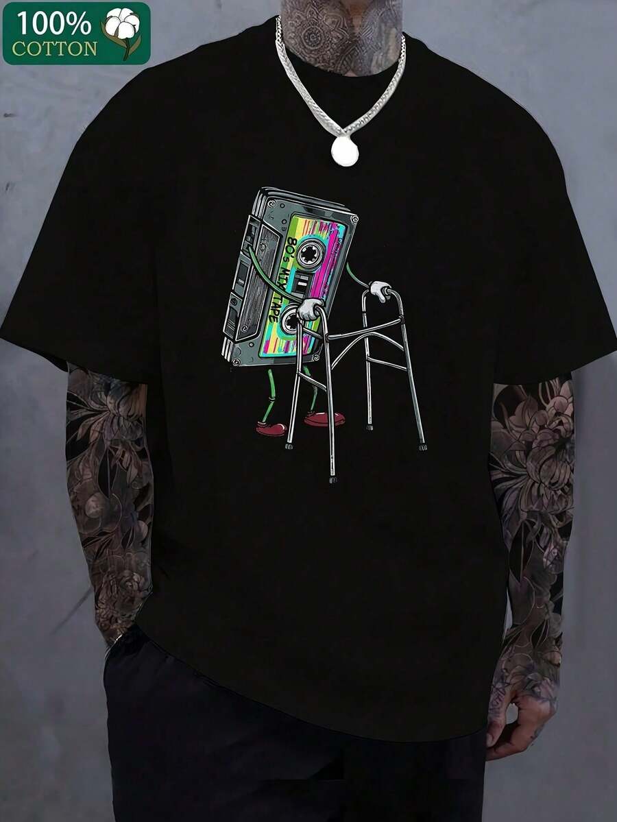 Printed Men's T-Shirt, Street  - Street Fashion Essentials recension och pris
