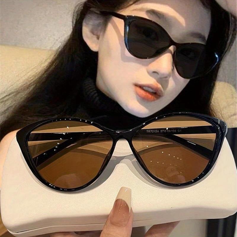 1Pc Retro Frame Cat Eye Sungla - Street Fashion Glasses recension och pris