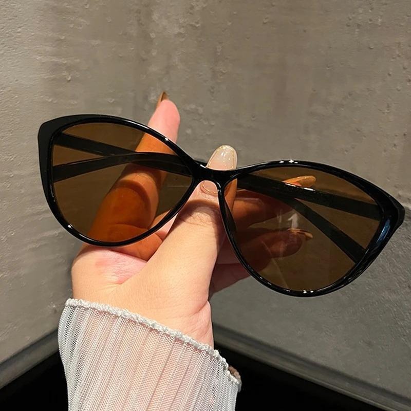 1Pc Retro Frame Cat Eye Sungla - Street Fashion Glasses recension och pris